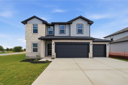 New construction Single-Family house 301 Gene Ray, Bertram, TX 78605 plan Trinity - image