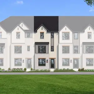 New construction Townhouse house 708 Ash Rd, Plano, TX 75075 plan Aberdeen - image