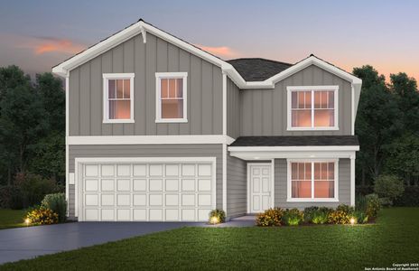 New construction Single-Family house 1315 Casa Luminar, Converse, TX 78109 The Enloe- photo 0