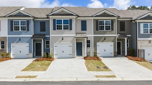 New construction Townhouse house 2010 Roseleigh Dr, Douglasville, GA 30134 plan Pearson II - image