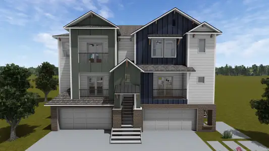 New construction Duplex house Humble, TX 77338 null- photo 0