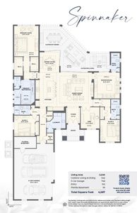 New construction Single-Family house 18330 Star Farms Lp, Lakewood Ranch, FL 34211 plan Spinnaker - image 2