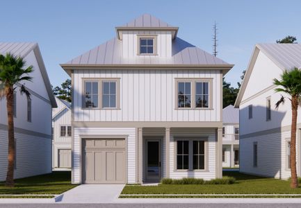 New construction Single-Family house 143 Walton Palm Rd, Inlet Beach, FL 32461 plan Isla - image