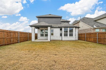 New construction Single-Family house 1720 Eagle Lndg, Van Alstyne, TX 75495 Everleigh Plan- photo 28 28