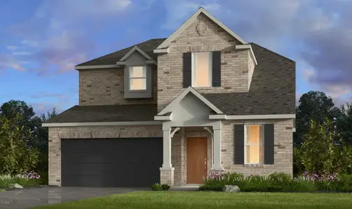New construction Single-Family house 129 Spring Bluff Ln, Georgetown, TX 78628 plan Dandelion - image