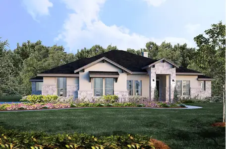 New construction Single-Family house 2845 Whalesong Wy, Leander, TX 78641 plan Llano II - image