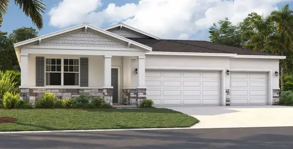 New construction Single-Family house 3260 Viridian Cir, West Melbourne, FL 32904 plan The Juniper - image