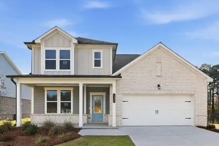 New construction Single-Family house 1290 Windance Lake Dr, Loganville, GA 30052 plan Norcross - image