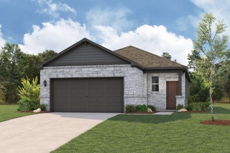 New construction Single-Family house 15415 Lonehollow Lk, San Antonio, TX 78253 plan Easton - 1388 - image