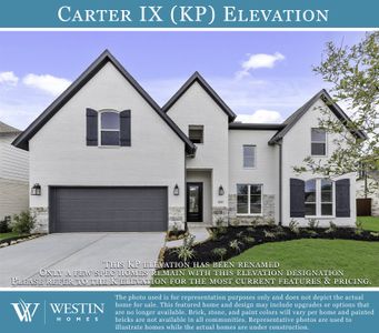 New construction Single-Family house 5315 Elegance Ct, Manvel, TX 77578 plan The Carter IX - image