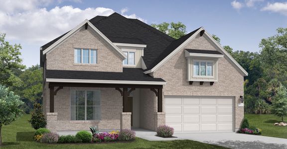 New construction Single-Family house 1633 Cardinal Lane, Round Rock, TX 78681 Dumont (2870-CM-40)- photo 0