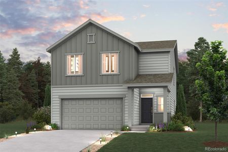 New construction Single-Family house 2203 Barnwood Drive, Brighton, CO 80601 Ponderosa- photo 0