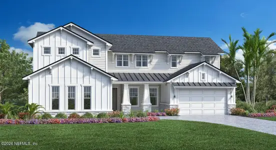 New construction Single-Family house 223 Hard Pine Trl, St. Johns, FL 32259 - image