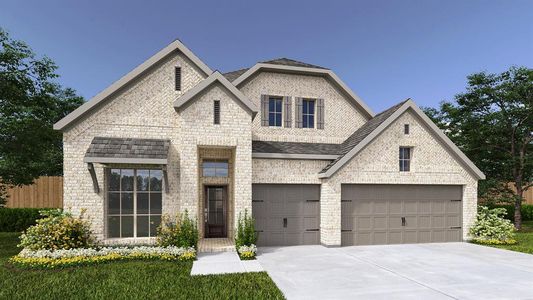 New construction Single-Family house 142 Palo Pinto Bnd, Bastrop, TX 78602 Design 2695W- photo 0