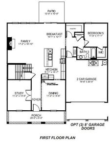 1st Floor layout