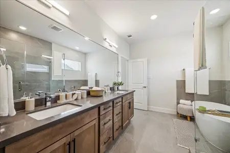 New construction Townhouse house 1516 Colonial Gorge Dr, Katy, TX 77493 - image 3
