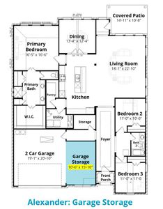 New construction Single-Family house 1410 Fieldstone Dr, Midlothian, TX 76065 plan Alexander - image 11
