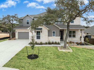 New construction Single-Family house 1233 Stormy Dr, Georgetown, TX 78628 plan Jarrell - image