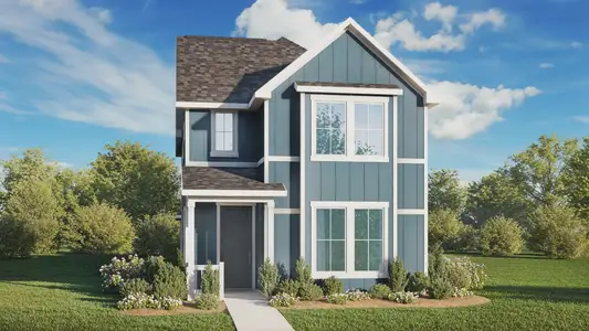New construction Single-Family house 223 Tribute Blvd, Taylor, TX 76574 plan Trinity - image