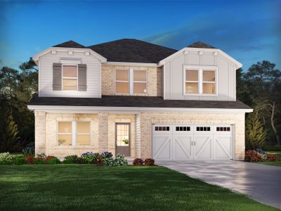 New construction Single-Family house 385 Valley Oak Drive, Dawsonville, GA 30534 Brentwood- photo 0