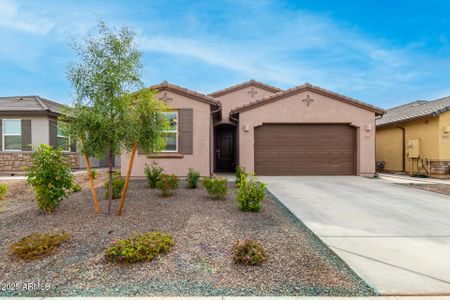 New construction Single-Family house 2969 E Hayfield Way, San Tan Valley, AZ 85140 Latitude Plan 3580- photo 0 0