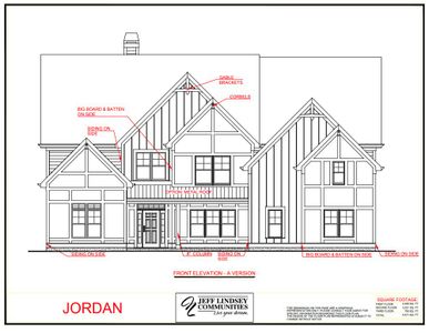 New construction Single-Family house Newnan, GA 30263 plan Jordan A - image