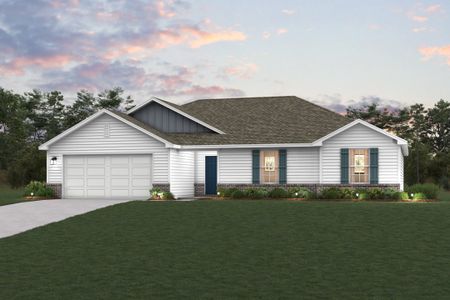 New construction Single-Family house 264 Dream Catcher Dr, Lizella, GA 31052 plan Amberwood - image