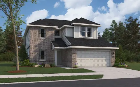 New construction Single-Family house 15949 Cy Young Ct, Splendora, TX 77372 plan Polk - image