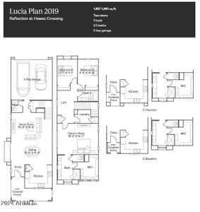 New construction Single-Family house 8255 E Prairie Ave, Mesa, AZ 85212 Lucia Plan 2019- photo 1 1