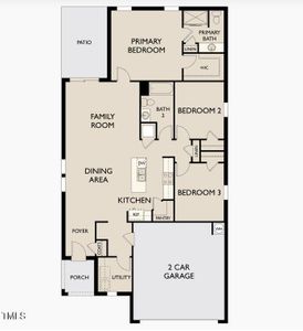 New construction Single-Family house 212 Tar Banks Dr, Louisburg, NC 27549 plan Glimmer - image