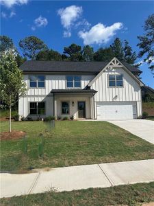 New construction Single-Family house 3056 Zodiac Ct, Lawrenceville, GA 30044 Oakwood- photo 0 0