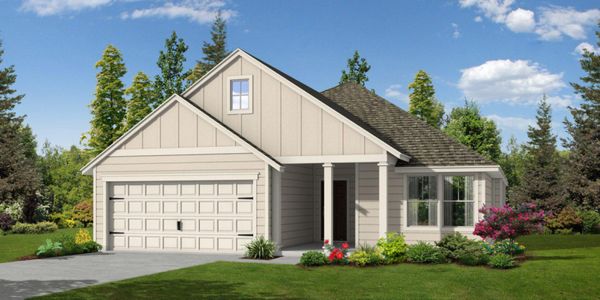 New construction Single-Family house 160 Wagon Spoke Wy, Liberty Hill, TX 78642 plan Chandler - image