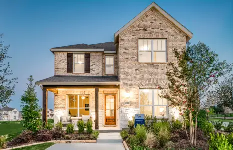 New construction Single-Family house 1433 Holmes St, Celina, TX 75009 plan Courtyard - image