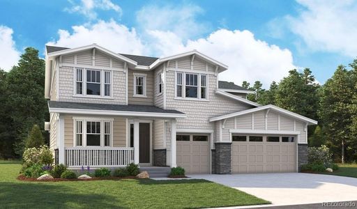 New construction Single-Family house 5537 Riverbend Avenue, Firestone, CO 80504 Dillon II- photo 0