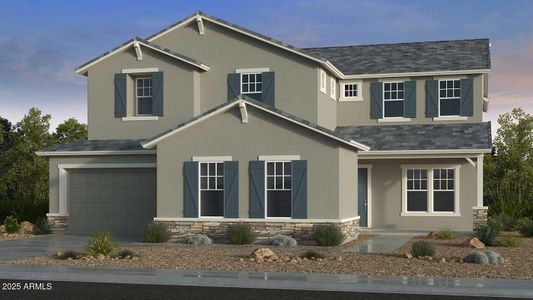 New construction Single-Family house 20486 E Via Del Jardin, Queen Creek, AZ 85142 Acadia- photo 0