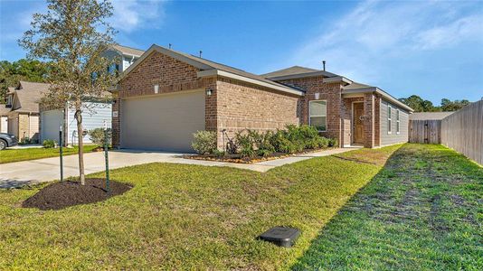 New construction Single-Family house 27608 Bello Bend Lane, Magnolia, TX 77354 Plan 1234- photo 0