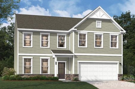 New construction Single-Family house 4200 Vista Pine Dr, Charlotte, NC 28215 plan The Lambert - image