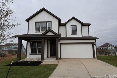 New construction Single-Family house 12131 Secret Vine, Schertz, TX 78154 plan The Crockett - image