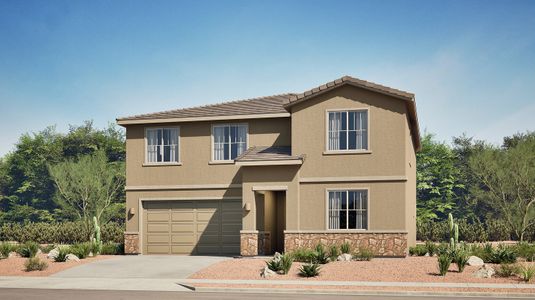 New construction Single-Family house 12897 N Speckled Wood Wy, Marana, AZ 85653 plan Laurel - image