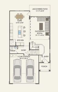 Pulte Homes, Gordon floor plan