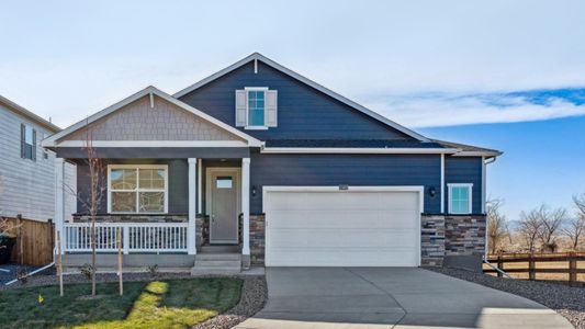 New construction Single-Family house 4864 Longs Peak St, Brighton, CO 80601 CHATHAM- photo 0