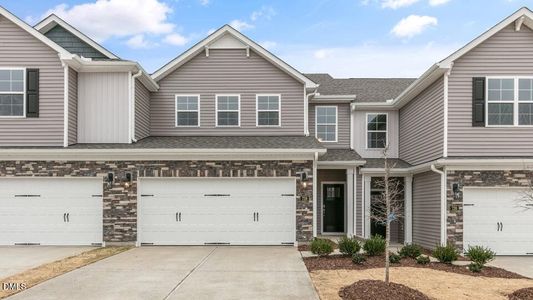 New construction Townhouse house 705 Gold Hill Wy, Hillsborough, NC 27278 plan Savannah - image