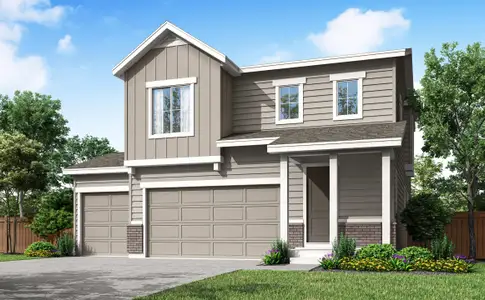 New construction Single-Family house 10261 Wheeling St, Commerce City, CO 80022 plan The Allegro - image