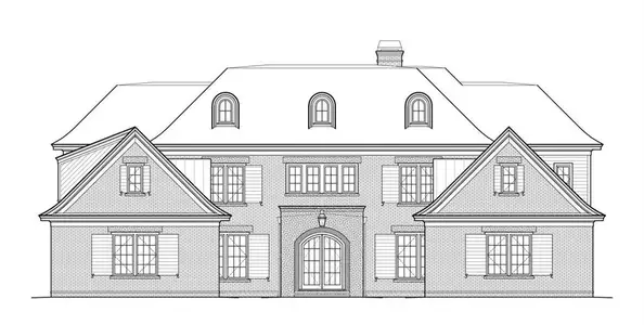 New construction Single-Family house 1850 Evergreen Ln, Alpharetta, GA 30009 - image