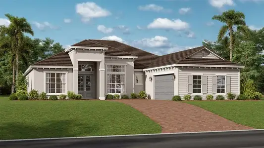 New construction Single-Family house 17190 Albatross Rd, Venice, FL 34293 plan Bougainvillea II - image