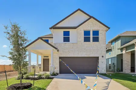 New construction Single-Family house 311 Young St, Buda, TX 78610 plan Parker - image