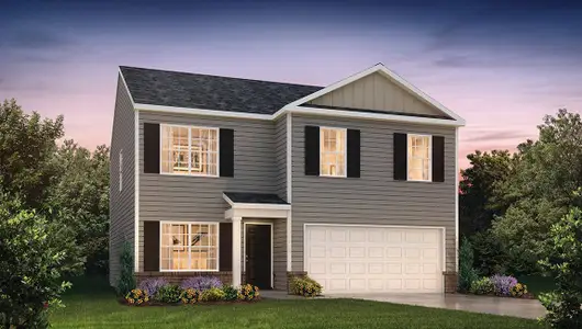 New construction Single-Family house 2545 Goose Fair Rd, Maiden, NC 28650 plan Belhaven - image