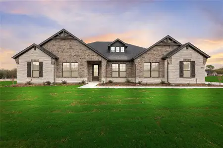 New construction Single-Family house 1055 Julian Dr, Van Alstyne, TX 75495 Cedar Sage- photo 0