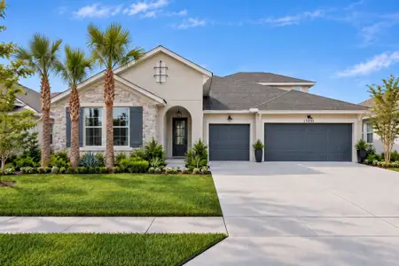 New construction Single-Family house 17546 Valleywood Pkwy, Land O' Lakes, FL 34638 plan Arlington W/ Bonus - image