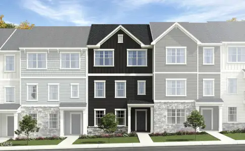New construction Townhouse house 1441 Jay Rd, Knightdale, NC 27545 plan Colton - image